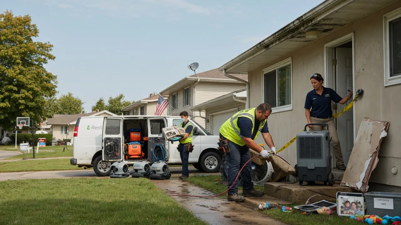 Water Damage Restoration in La Vergne, TN near me